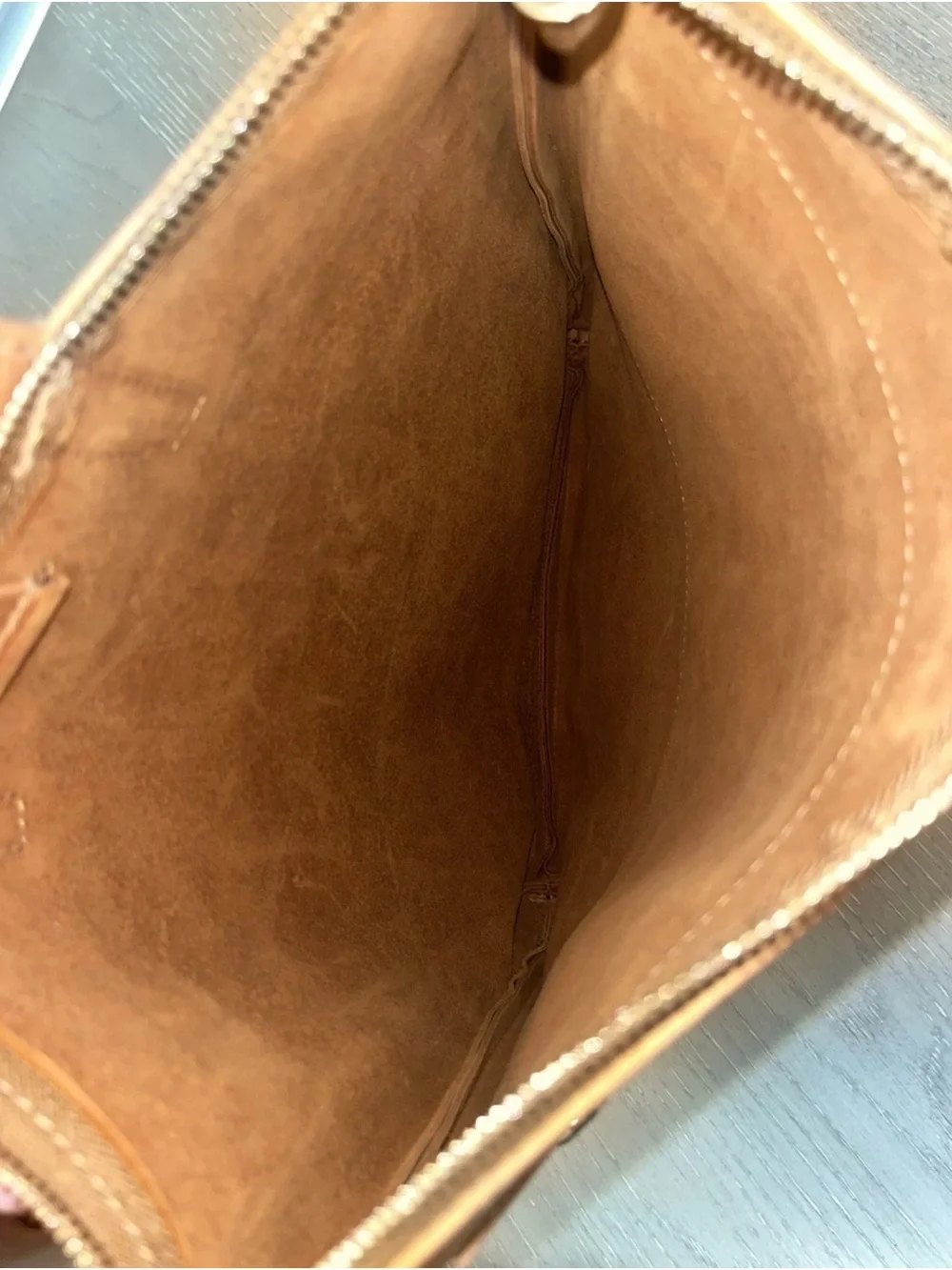 Parker Clay Miramar Leather Women's Backpack Rust Brown - Picture 5 of 6
